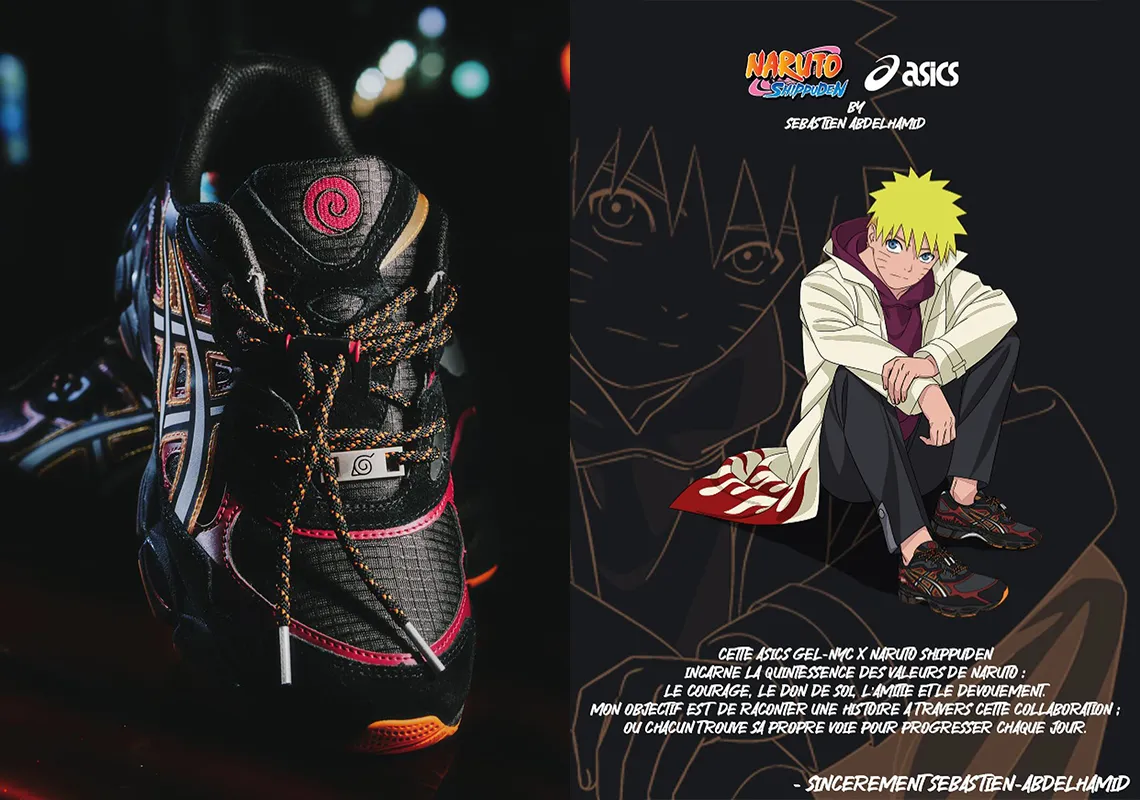 ASICS GEL-NYC gets a Sage Mode lesson from Naruto, as the Japanese footwear brand takes a nostalgic trip to the Shippuden saga.